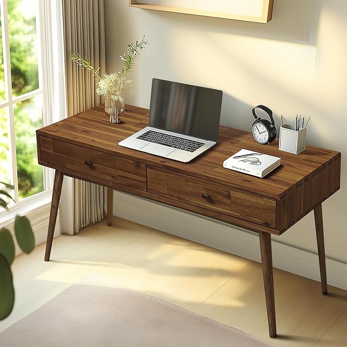 Acacia Lagom 48" Solid Wood Work Desk by AACACIAFURNITURE