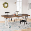 Tribesigns Farmhouse Dining Table by Tribesigns