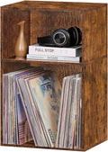 LEYAOYAO 2 Cube Bookshelf, Mini Wood Book Shelf Storage Organizer, Turntable by LEYAOYAO-Findtheshiningpointofyourideallife%EF%BC%81