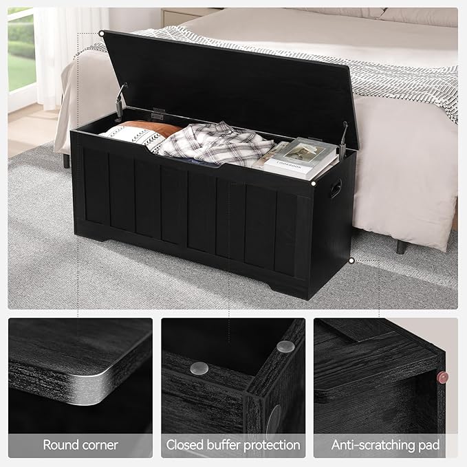 43.3" Storage Chest Extra Large, Storage Trunk - Image 6