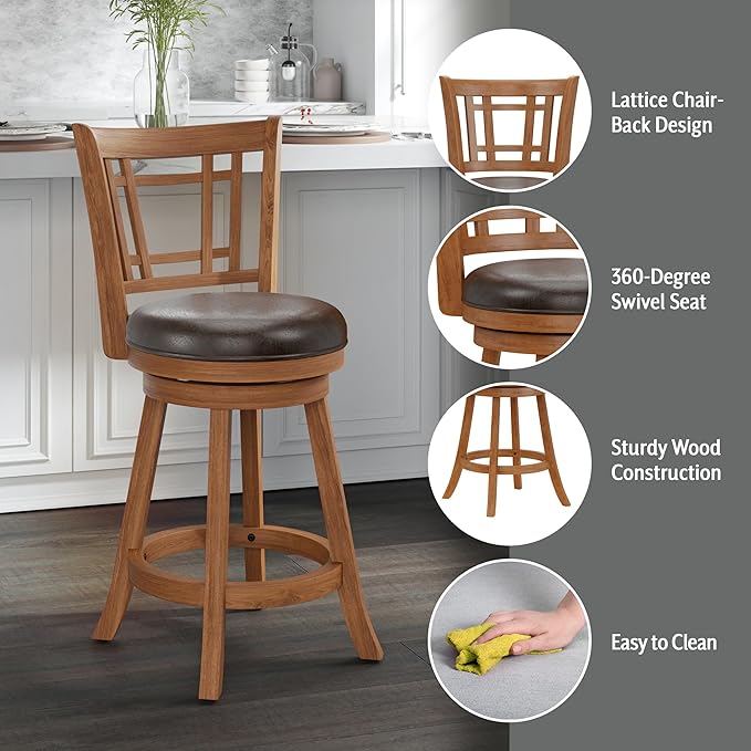 Hillsdale Fairfox Swivel Stool - Image 4
