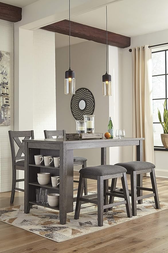 Signature Design by Ashley Caitbrook Rustic Counter Height Dining Table - Image 10