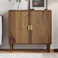 Sideboard Buffet Cabinet with Storage, Walnut Sideboard Buffet with Doors and by MinoKesper