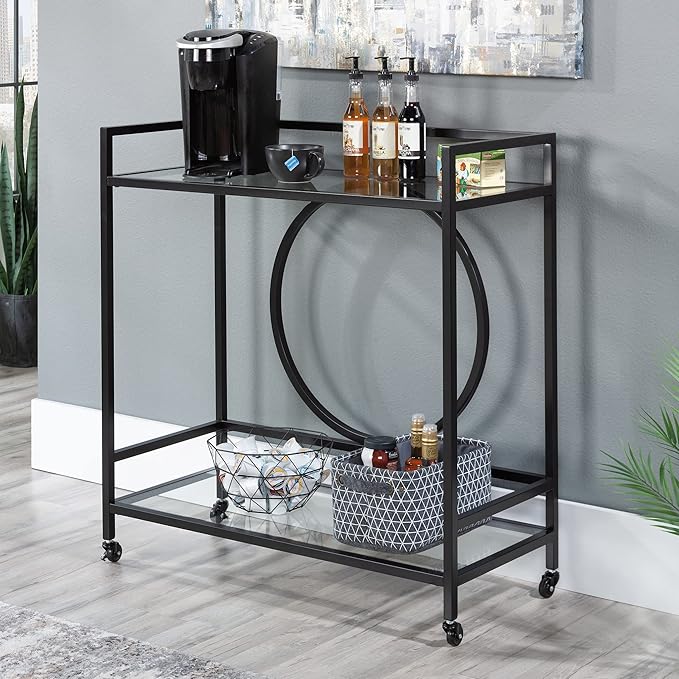 Sauder International Lux Bar Cart - Image 3