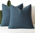 Foindtower Pack of 2, Decorative Textured Boucle Throw Pillow Covers Accent by Foindtower