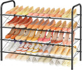 Hoctieon 4 Tier Mesh Style Shoe Rack, Entryway Shoe Shelf, Shoe Storage by Hoctieon