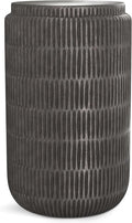 SIMPLIHOME Juno Metal Side Table in Graphite, 14.6 x 14.6 x 21.5 inches by SimpliHome