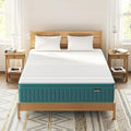 Firm Queen Mattress, 14 Inch Cooling-Gel Memory Foam & Pocket Spring Hybrid by Swbvs