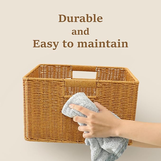 myHomeBody Wicker Nightstand - Image 5