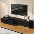 Merax Modern Wood TV Stand for TVs Up to 85'', Faux Marble Tabletop by Merax
