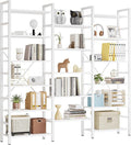 IRONCK Bookshelves 6 Tiers Triple Wide Industrial Bookshelf, Large Etagere by IRONCK
