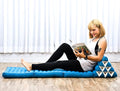 Leewadee 3-Fold Mat with Triangle Cushion – Comfortable TV Pillow, Foldable by Leewadee