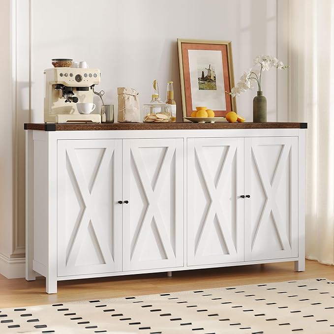 DWVO 55'' Sideboard Buffet Cabinet - Image 2