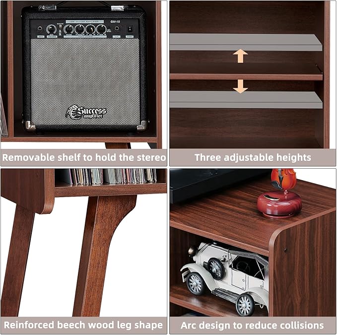 Lerliuo Record Player Stand - Image 5