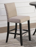 Roundhill Furniture Biony Fabric Bar Stools by RoundhillFurniture