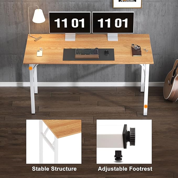 Need Computer Desk Office Desk 62 inches Folding Table - Image 8