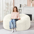 HABUTWAY 4FT Bean Bag Chair, Memory Foam Beanbag Chair by HABUTWAYMakeYourLifeComfortable