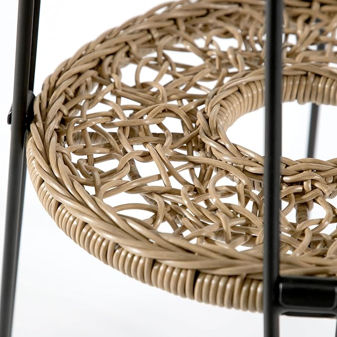 Muse & Lounge Co. Ysar Boho 19-inch Round Coffee Table Outdoor - Image 8
