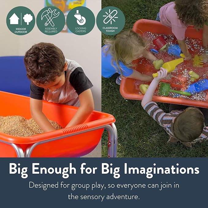 Children's Factory Medium Sensory Table – 18″ Height Table, Water Table - Image 3