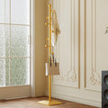 Gold coat rack, Metal coat hanger stand, Coat Tree freestanding Heavy duty by uniquefurnituremodernstyle