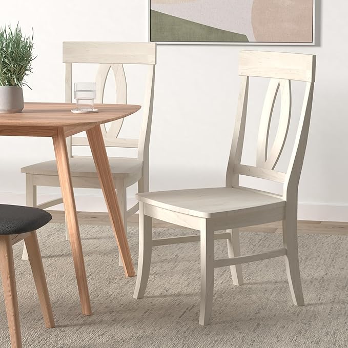 IC INTERNATIONAL CONCEPTS Set of Two Verona Dining Chairs 225lbs wt Capacity - Image 2
