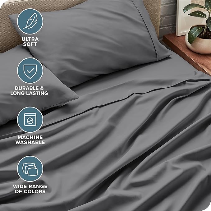Bare Home Full XL Sheet Set - Image 4
