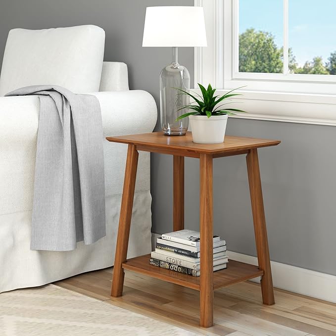 Plank+Beam Wooden Side Table by PlankBeam