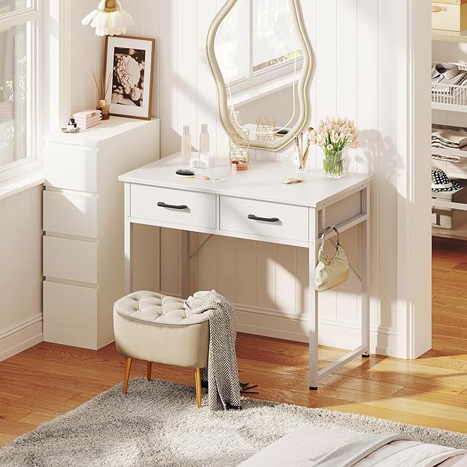 Casaottima 32 Inch Small Office Computer Desk - Image 8
