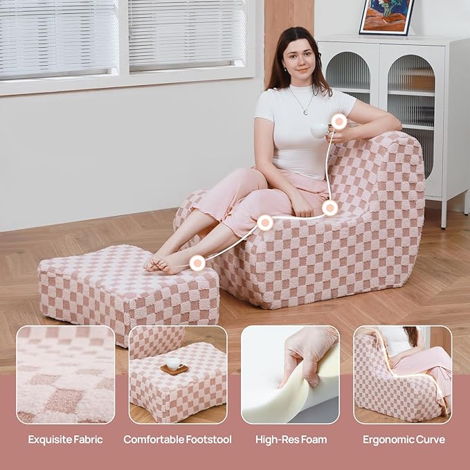 Giant Bean Bag Chair for Adults - Image 4