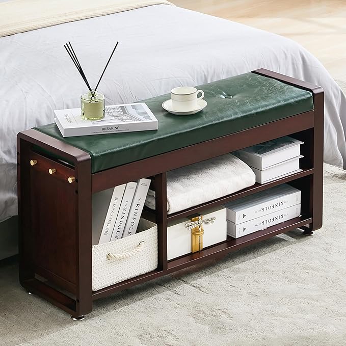 Nnewvante 37.4 inch Shoe Bench by Nnewvante