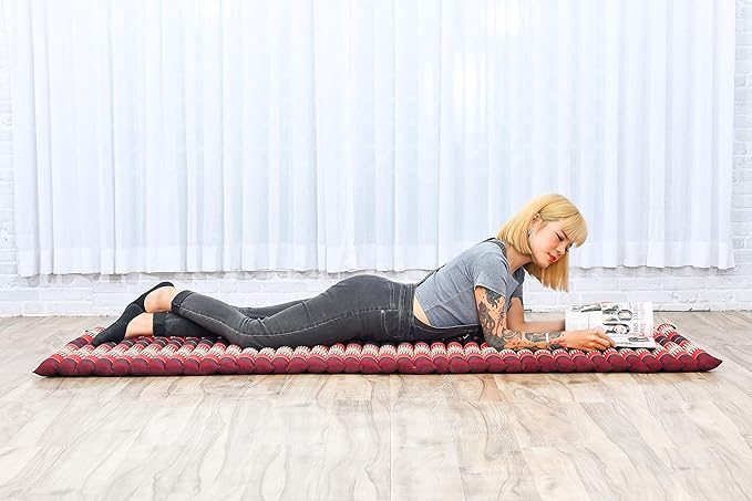 Leewadee - Foldable Floor Mattress - Japanese Roll Up Futon -Trifold Tatami - Image 2