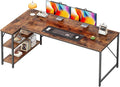 Huuger L Shaped Desk, 63 Inches Computer Desk by Huuger