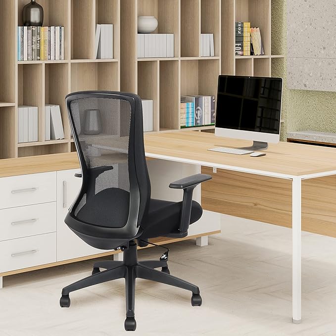 400lbs Big and Tall Office Chair, Mesh Office Desk Chair - Image 2