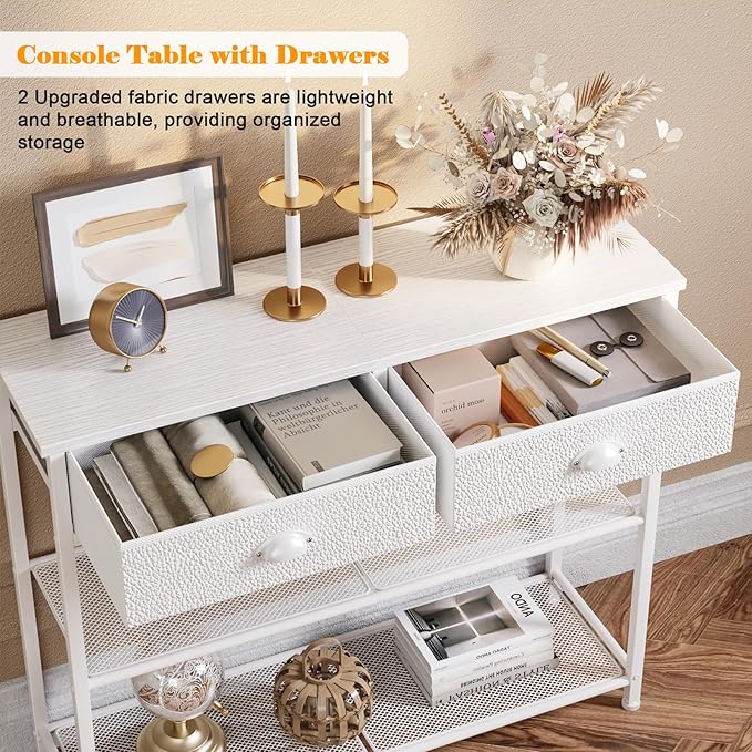 Furologee 30'' Entryway Table, Narrow Sofa Table - Image 7