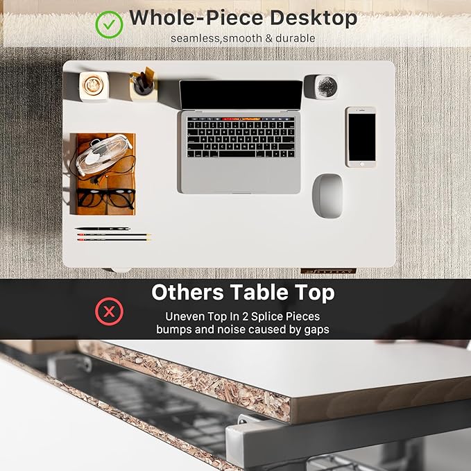 JOY worker Small Electric Standing Desk, 31.5" x 20" Whole Piece Height - Image 4