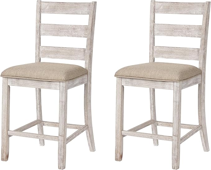 Signature Design by Ashley Skempton 24" Counter Height Upholstered Barstool by SignatureDesignbyAshley