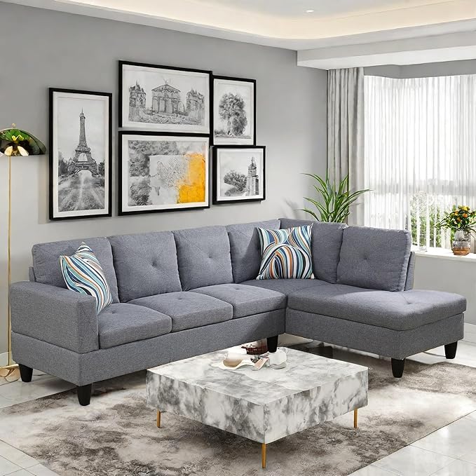 Modular Sectional Couch, L Shaped Couch - Image 3