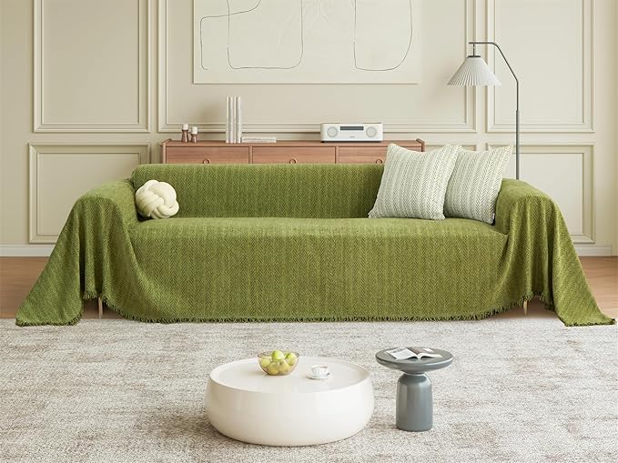 Nobildonna Sofa Cover Washable Soft Thicken Chenille Couch Cover - Image 9