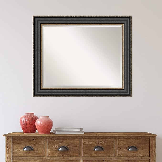 Amanti Art Black Bathroom Mirror - Image 6