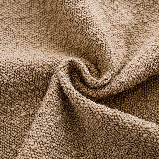 Foindtower Set of 2, Decorative Textured Boucle Throw Pillow Covers Accent - Image 3
