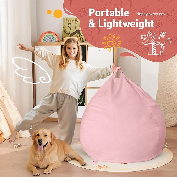 Homguava 2FT Bean Bag Chair: 2' Bean Bags - Image 5