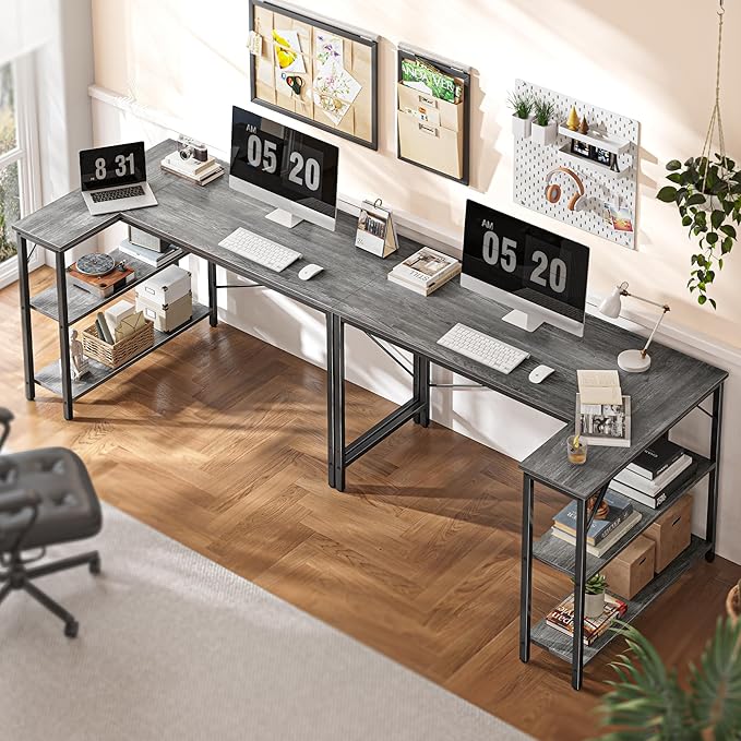 Huuger L Shaped Desk, 47 Inches Computer Desk - Image 5