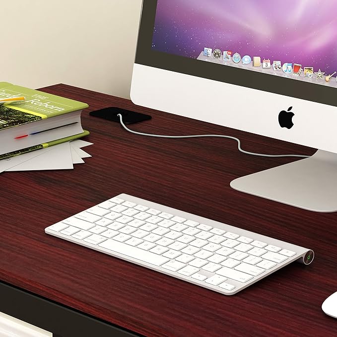 SHW 55-Inch Commercial-Grade Office Computer Desk - Image 4