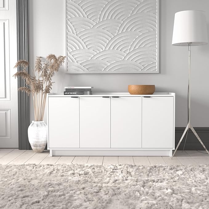 Prepac Simply Modern 4 Door Console Table - Image 11