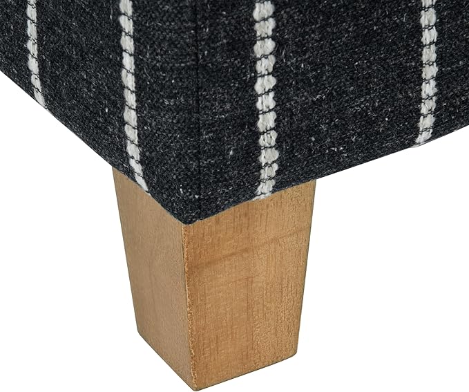 HomePop Home Decor |K7342-F2372 | Classic Square Storage Ottoman - Image 8
