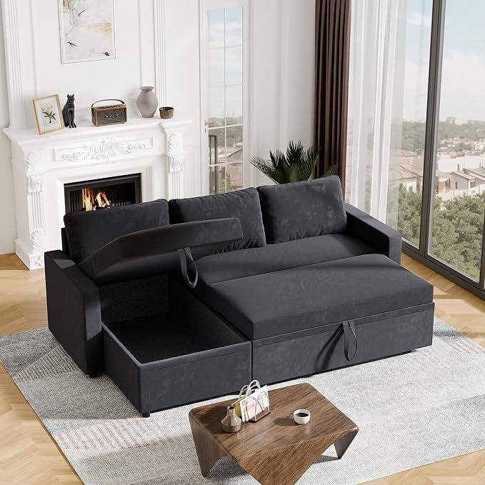 Sleeper Sofa Bed, Modular Sectional Couch - Image 8