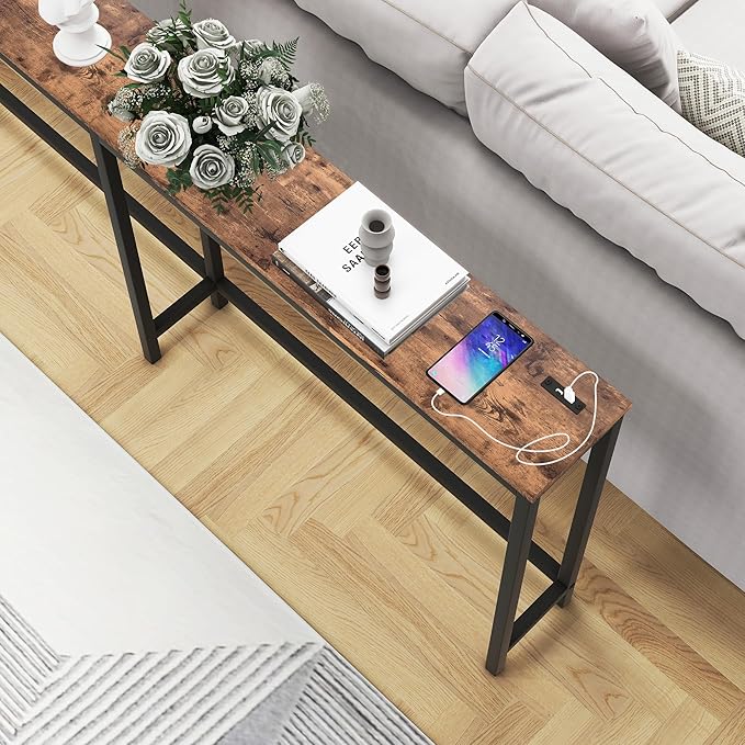 HOMERECOMMEND 70.8 Inch Console Table - Image 5
