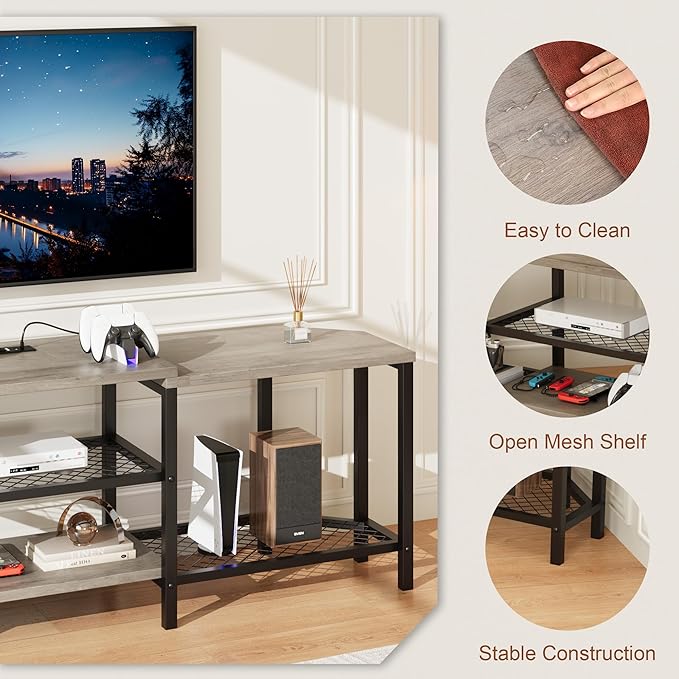 GarveeHome 67 Inch Large TV Stand - Image 6