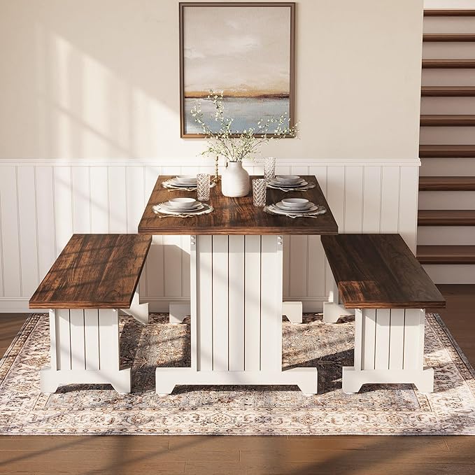LITTLE TREE Dining Table Set for 4 - Image 4