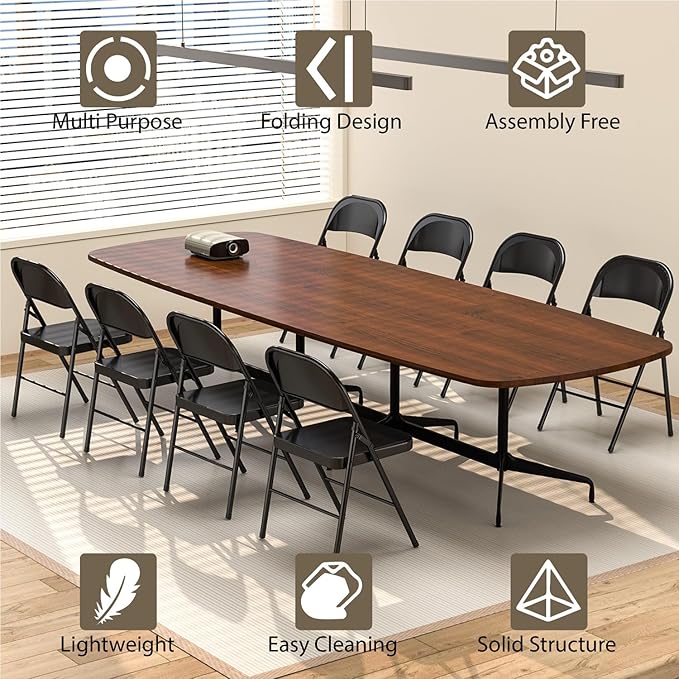 Metal Folding Chairs Steel Frame - Image 6
